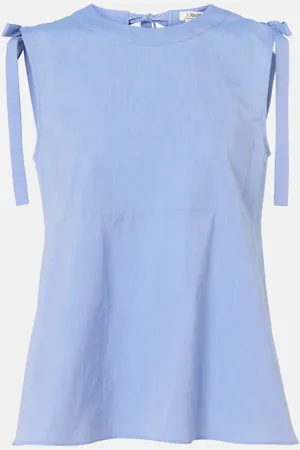 Max Mara Cotton canvas top