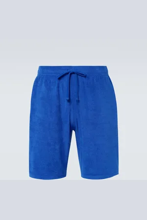 Vilebrequin Cotton-blend terry Bermuda shorts