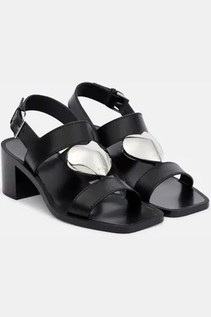 Alaïa AlaÃ¯a Le CÅur leather sandals