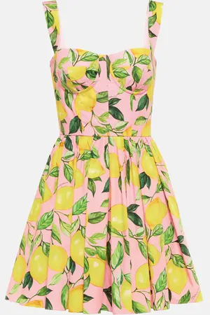 Dolce & Gabbana Printed cotton minidress