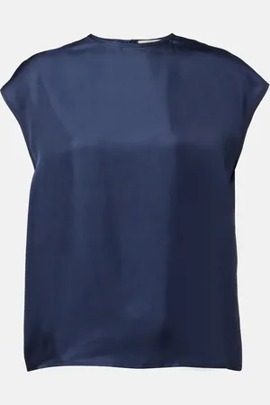 ASCENO Dasha silk top