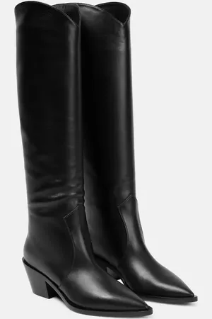 Gianvito Rossi Knee-high leather boots