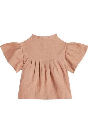 Donsje Rosalie linen-blend shirt