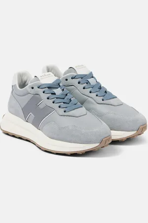 Hogan H641 suede and leather sneakers