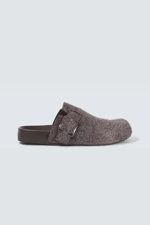 Loewe Ease suede mules