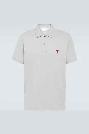 Ami Ami De CÅur cotton piquÃ© polo shirt