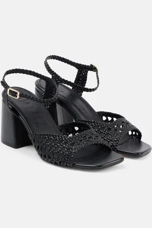 Souliers Martinez Capri woven leather sandals