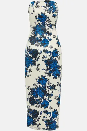 EMILIA WICKSTEAD Yulie floral taffeta midi dress