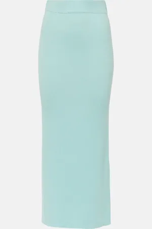 Lisa Yang Ronja high-rise cashmere midi skirt