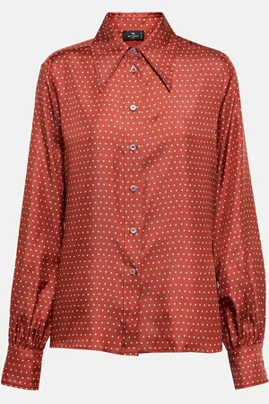 Etro Polka-dot silk shirt