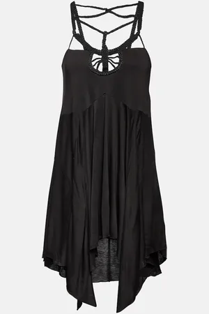 Isabel Marant Diana macramÃ© jersey minidress