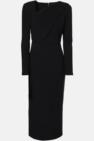 Roland Mouret Wool crÃªpe midi dress