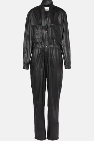 Isabel Marant Faux leather jumpsuit