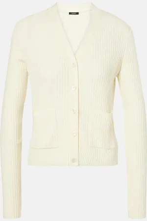 Joseph Ribbed-knit wool cardigan