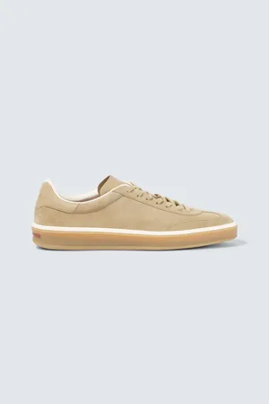 Loro Piana Tennis Walk suede sneakers