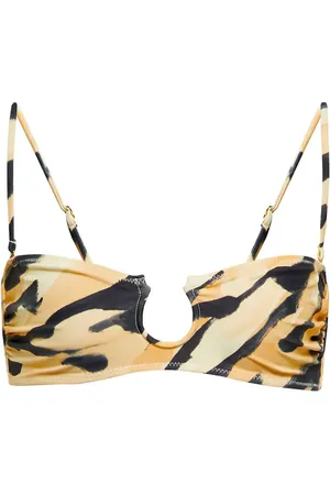 Nanushka Mahy printed bikini top
