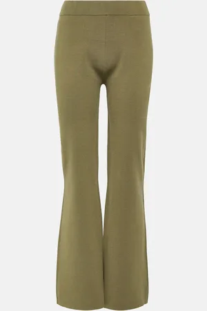 Joseph Stretch silk-blend flared pants