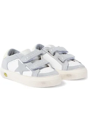 Golden Goose May suede and leather sneakers