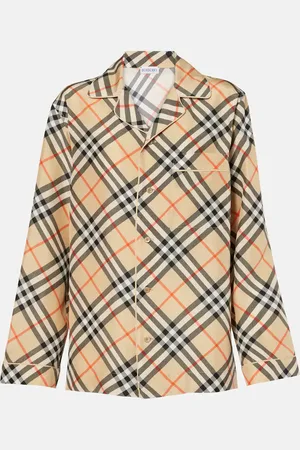 Burberry Knitted silk top
