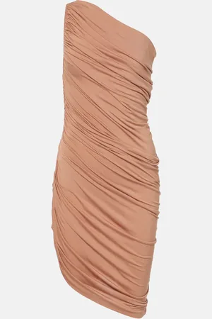 Norma Kamali Diana ruched minidress