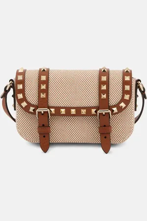 VALENTINO GARAVANI Rockstud Micro canvas crossbody bag