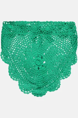 ANNA KOSTUROVA Triangular crochet top