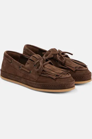 Hogan Suede boat shoes