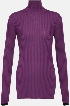 Plan C Ribbed-knit wool sweater
