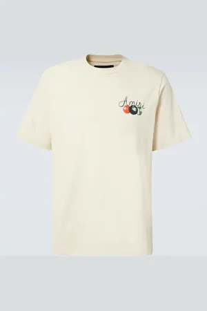 AMIRI Pool Cue printed cotton jersey T-shirt