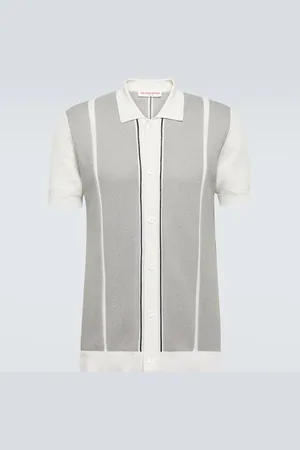 Orlebar Brown Tiernan Ripley knitted cotton shirt