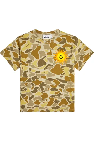 Molo Riley printed cotton jersey T-shirt