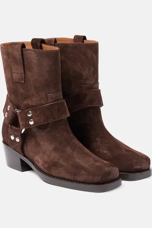 PARIS TEXAS Roxy 45 suede biker boots