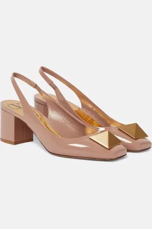 VALENTINO GARAVANI One Stud patent leather pumps