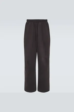 Balenciaga Baggy cotton fleece sweatpants