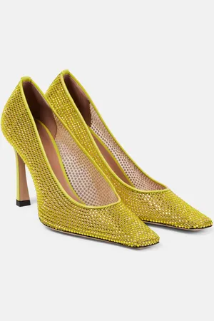 The Attico Juno 95 embellished pumps