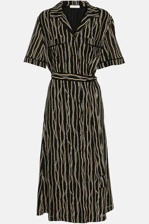 Chloé ChloÃ© Printed silk sablÃ© shirt dress