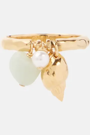 Chloé ChloÃ© Shells faux pearl ring