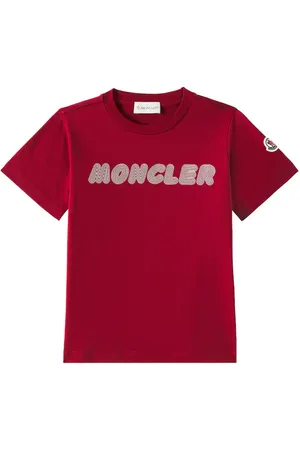 Moncler Logo printed cotton jersey T-shirt