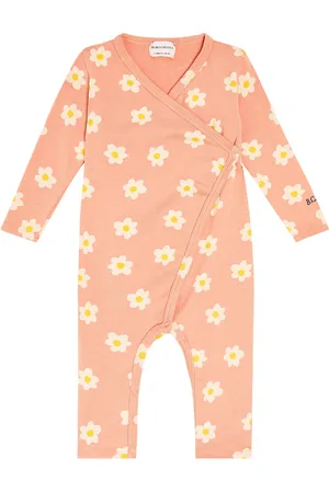 Bobo Choses Baby printed cotton-blend onesie