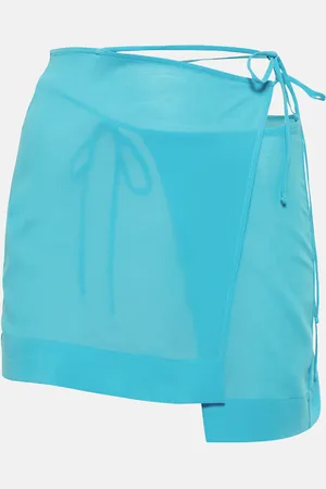 Nensi Dojaka Asymmetric wrap miniskirt