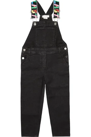 Stella McCartney Logo cotton-blend overalls