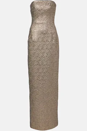 EMILIA WICKSTEAD Laelia jacquard corset gown