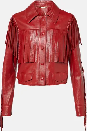 Chloé ChloÃ© Fringed leather jacket