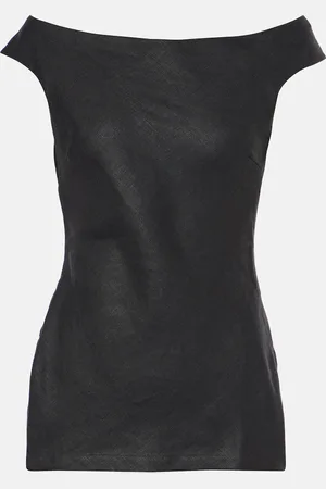 FAITHFULL THE BRAND Ilride off-shoulder linen top