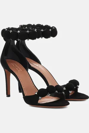 Alaïa AlaÃ¯a La Bombe 90 suede sandals