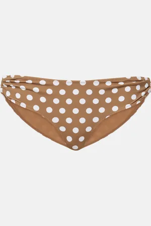 Marysia Coronada polka-dot bikini bottoms
