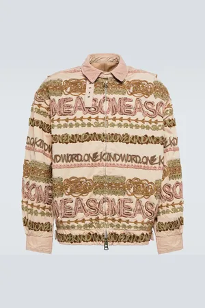 SACAI X Eric Haze Code cotton blouson jacket