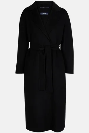 Max Mara Esturia belted virgin wool coat