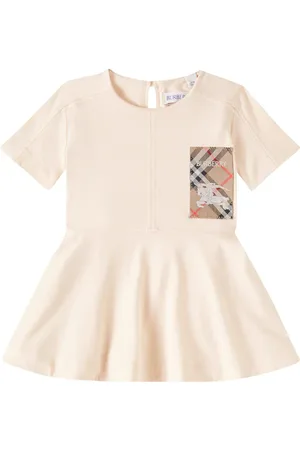 Burberry Baby Burberry Check cotton jersey dress