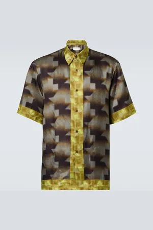 DRIES VAN NOTEN Printed bowling shirt